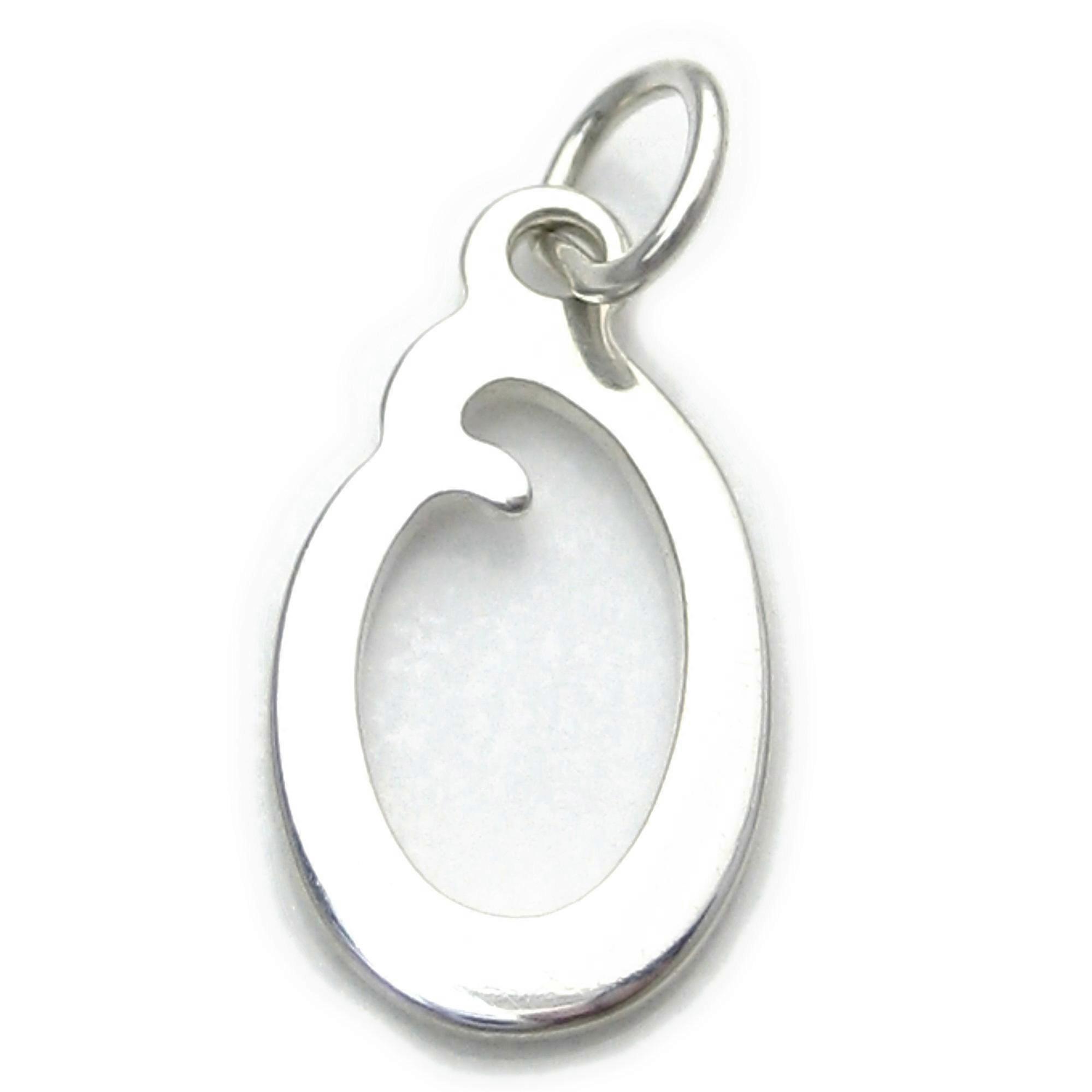 Letter O Initial sterling silver charm .925 x1 Letters Initials charms