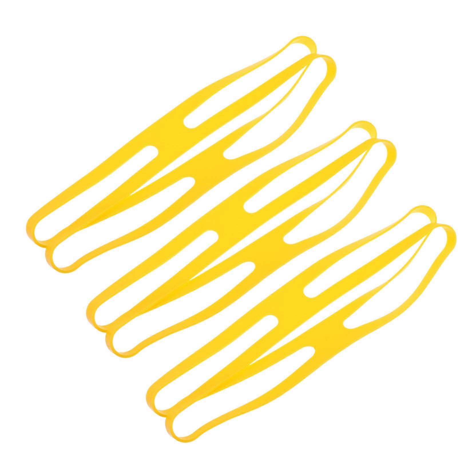 3 Pack Reusable Elastic Bands for Packing with Easy Wrap Secure Hold and ColorCoded Organization