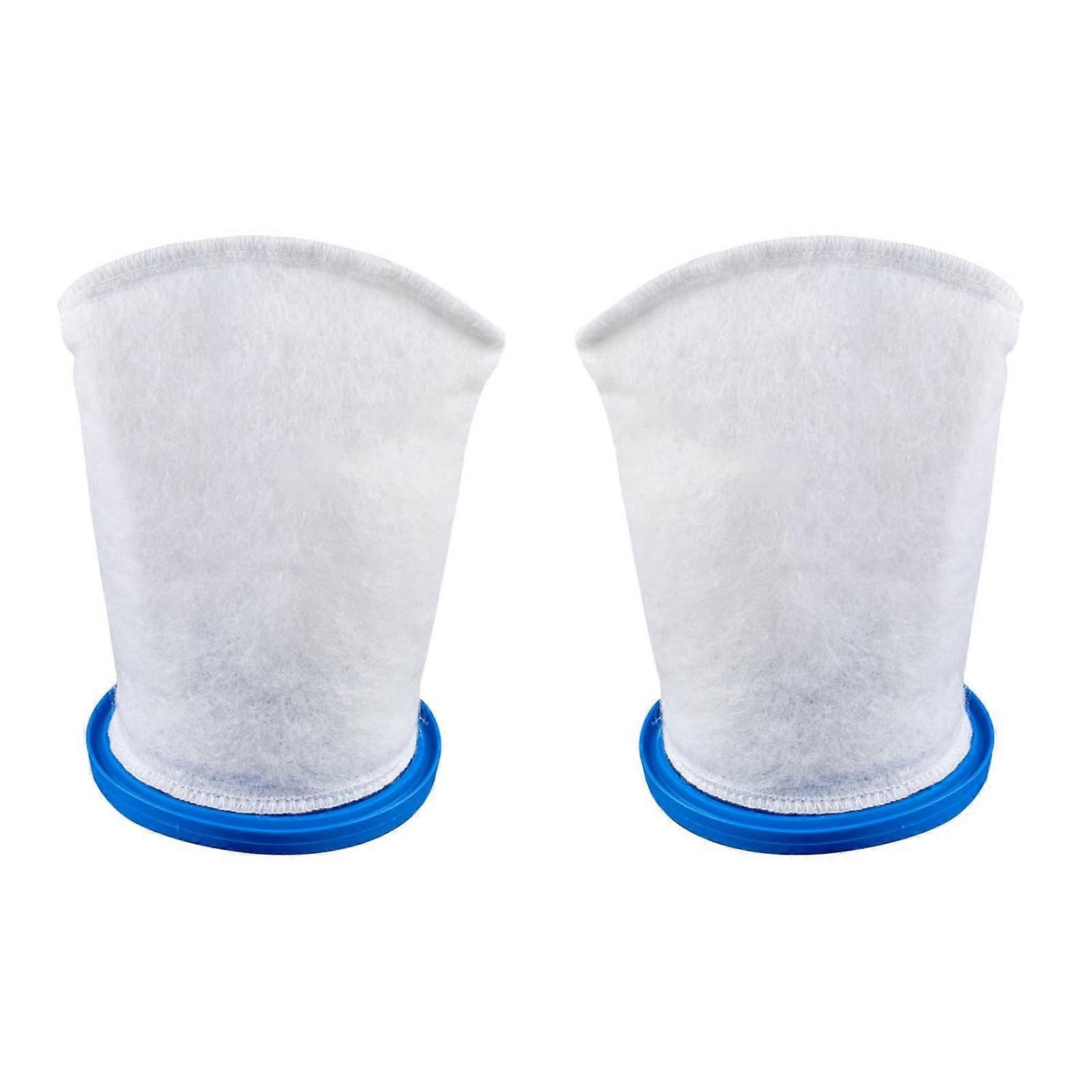 Pool Vacuum Filter Bags 20 Micron Fine Particle Capture Reusable for Pool Blaster Max 2 Pack