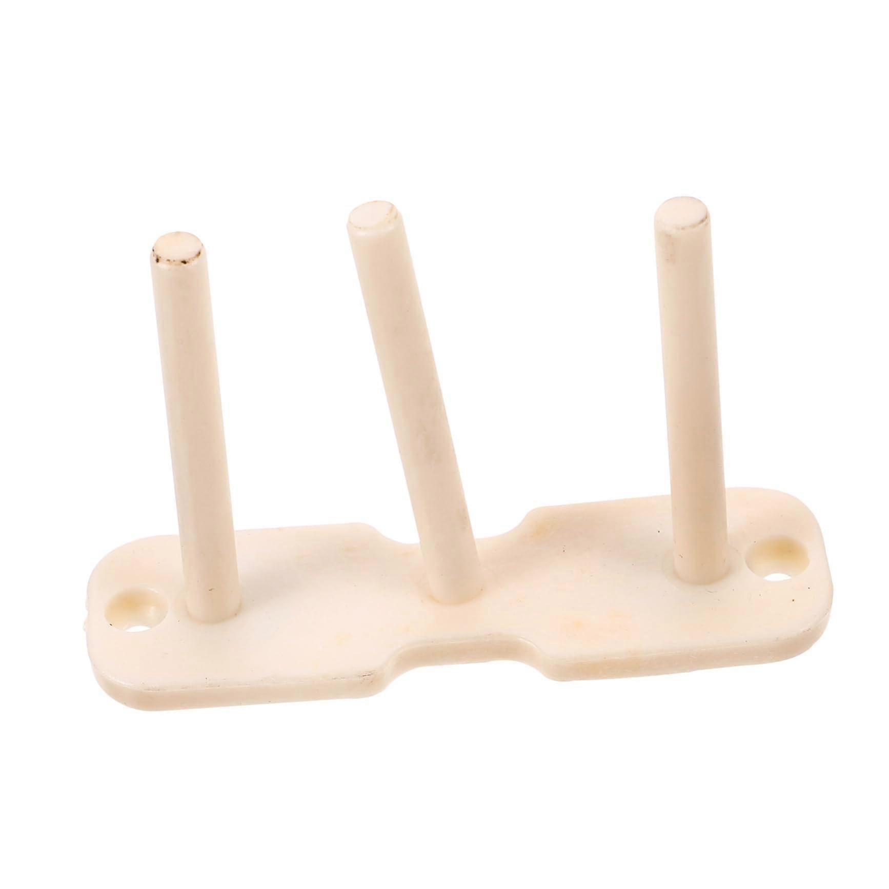 Plastic Thread Spool Holder for Sewing Machine, Compact Desktop Organizer Rack with Easy Assembly