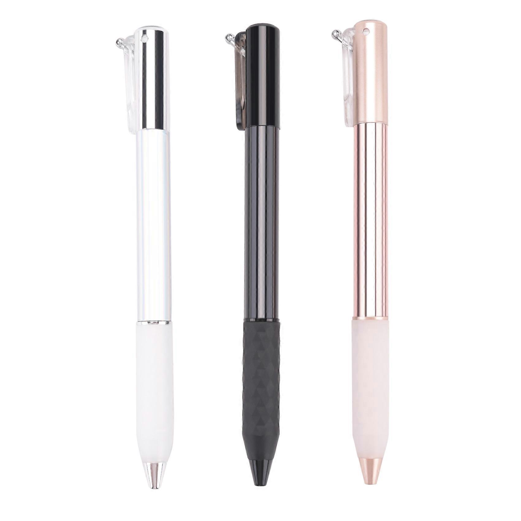 Geometric Metal Crinkle Pen Fidget,multicolor
