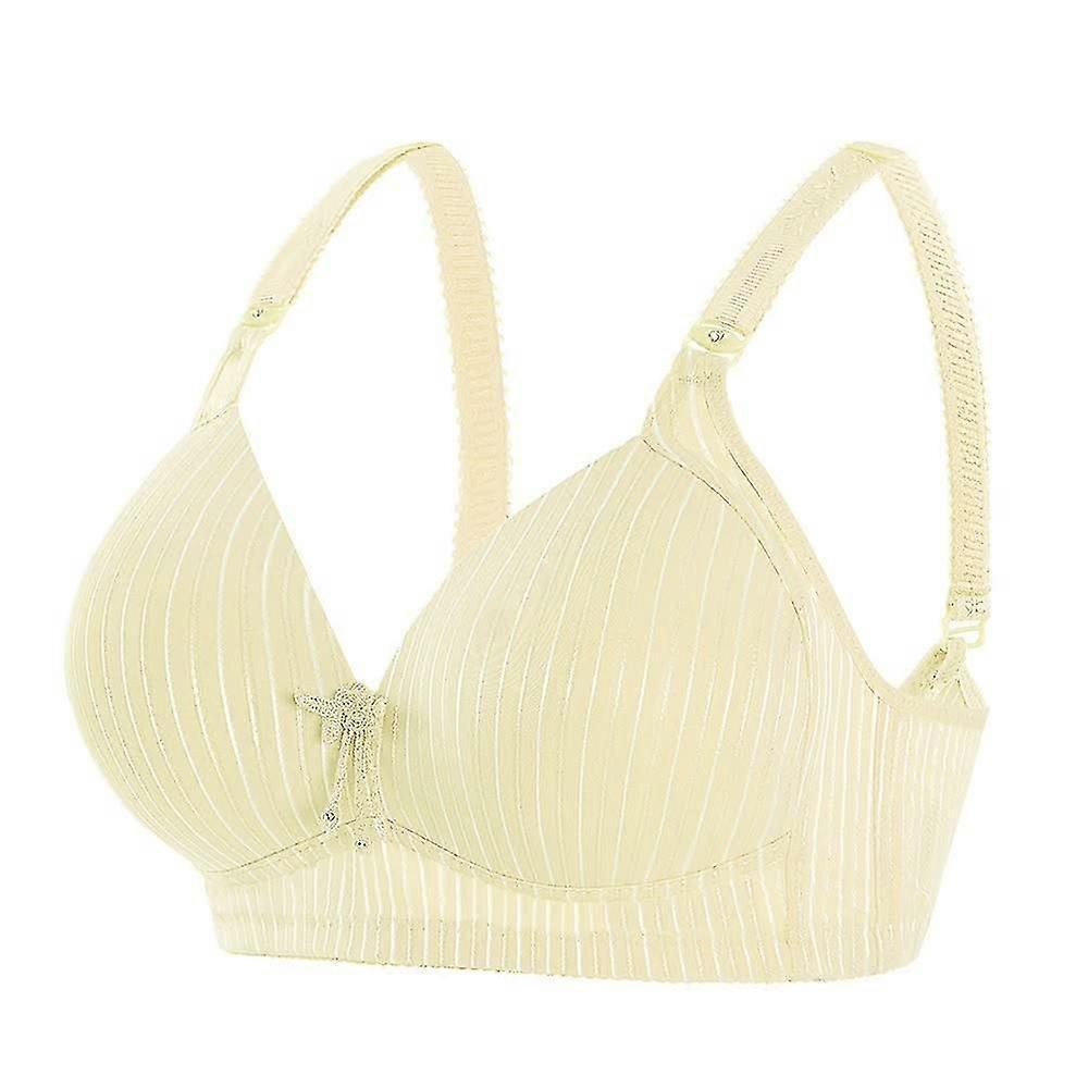Plus Size Big Cup Bralette Full Cup Push-up Thin Cotton Bra Underwear