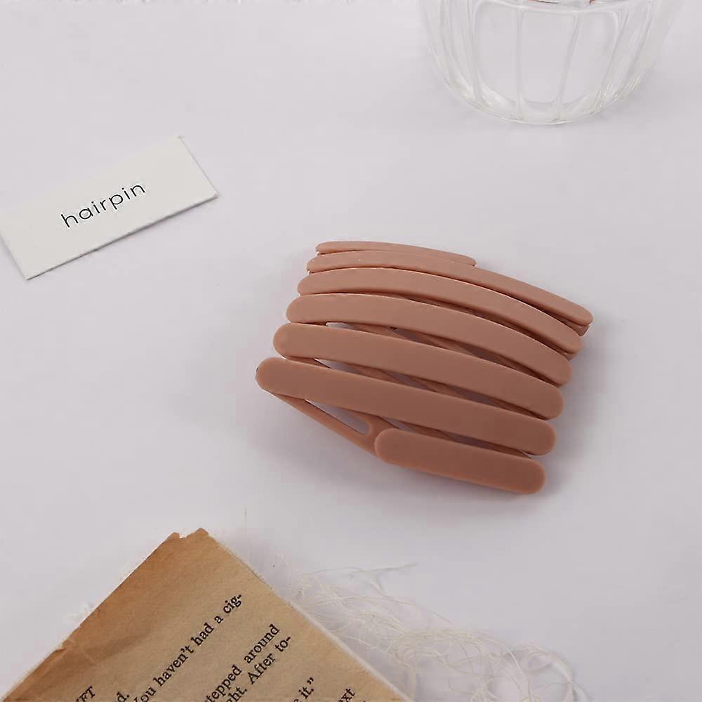 Retractable Foldable Headband for Women Adjustable Fit Secure Grip Compact Pink Design