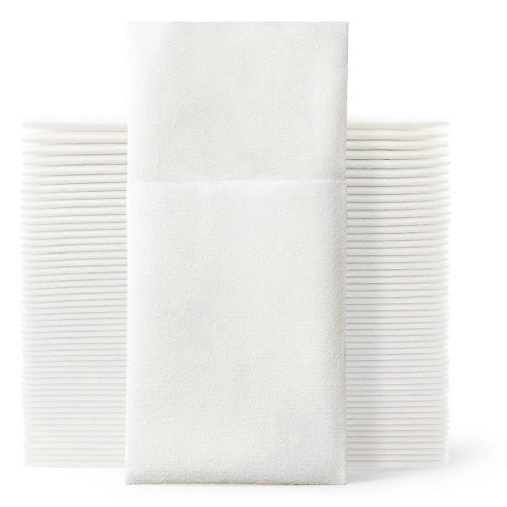 Wrapping Napkins for Dining Table 200Pcs White Thick Napkins