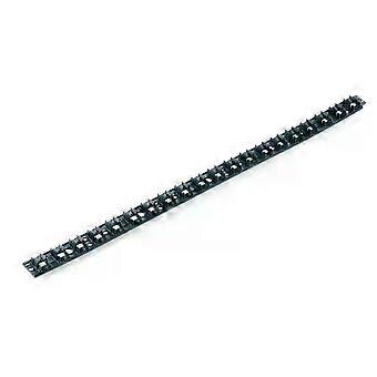 REHAU RAUFIX Rohr-Klemmschiene für 16/17/20mm, 1000x50x27mm, mit Widerhaken, schwarz, Stange mit 1m, 10 Stk.