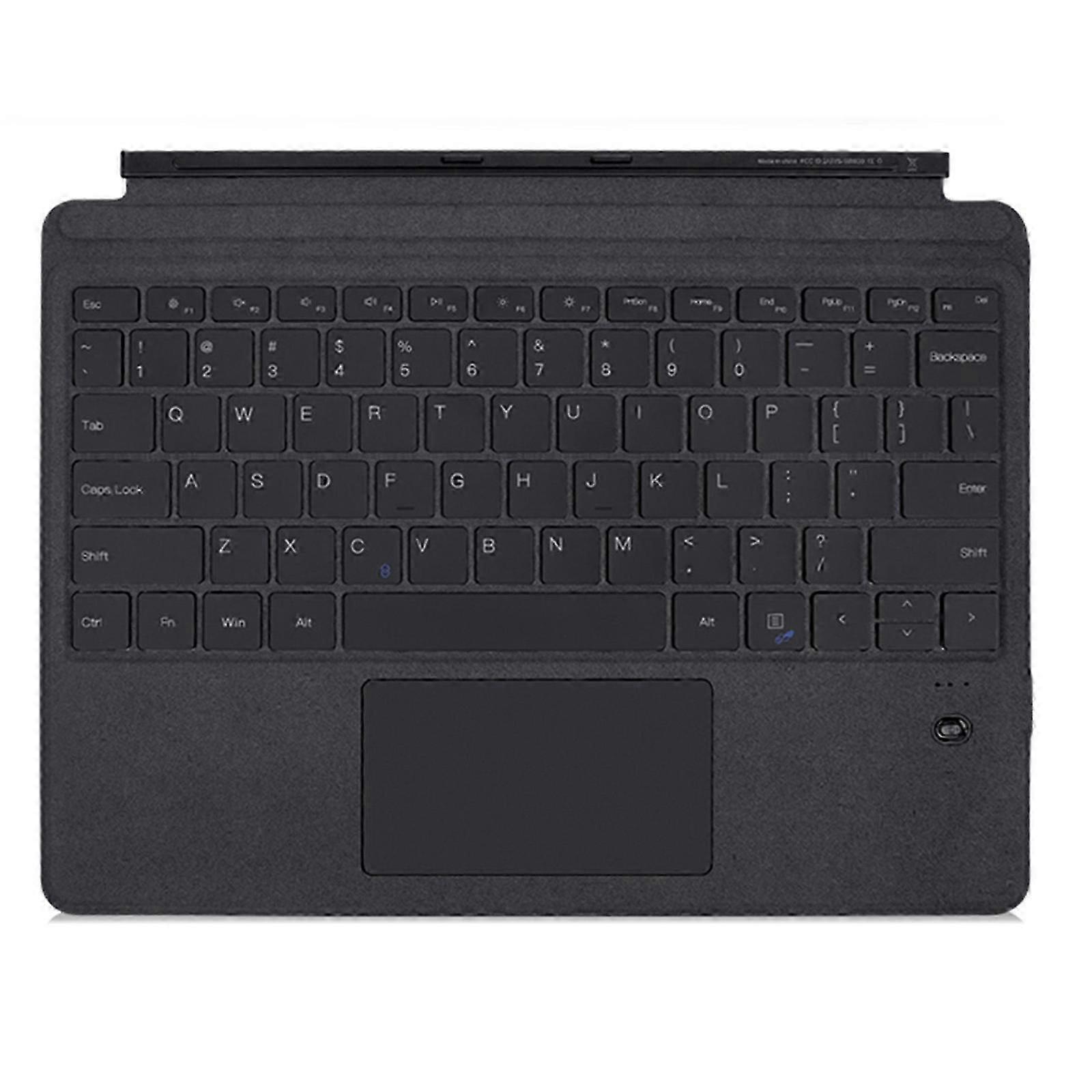 For Microsoft Pro 8 / 9 / X Magnetic Bluetooth Keyboard Leather Case