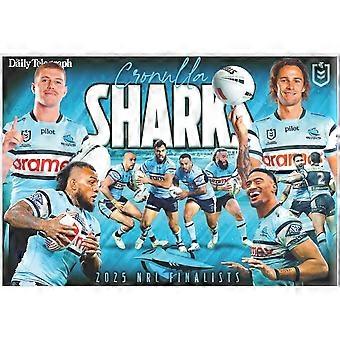 CRONULLA SHARKS 2025 NRL RUGBY TEAM Jigsaw Puzzle Brain Teaser V0476