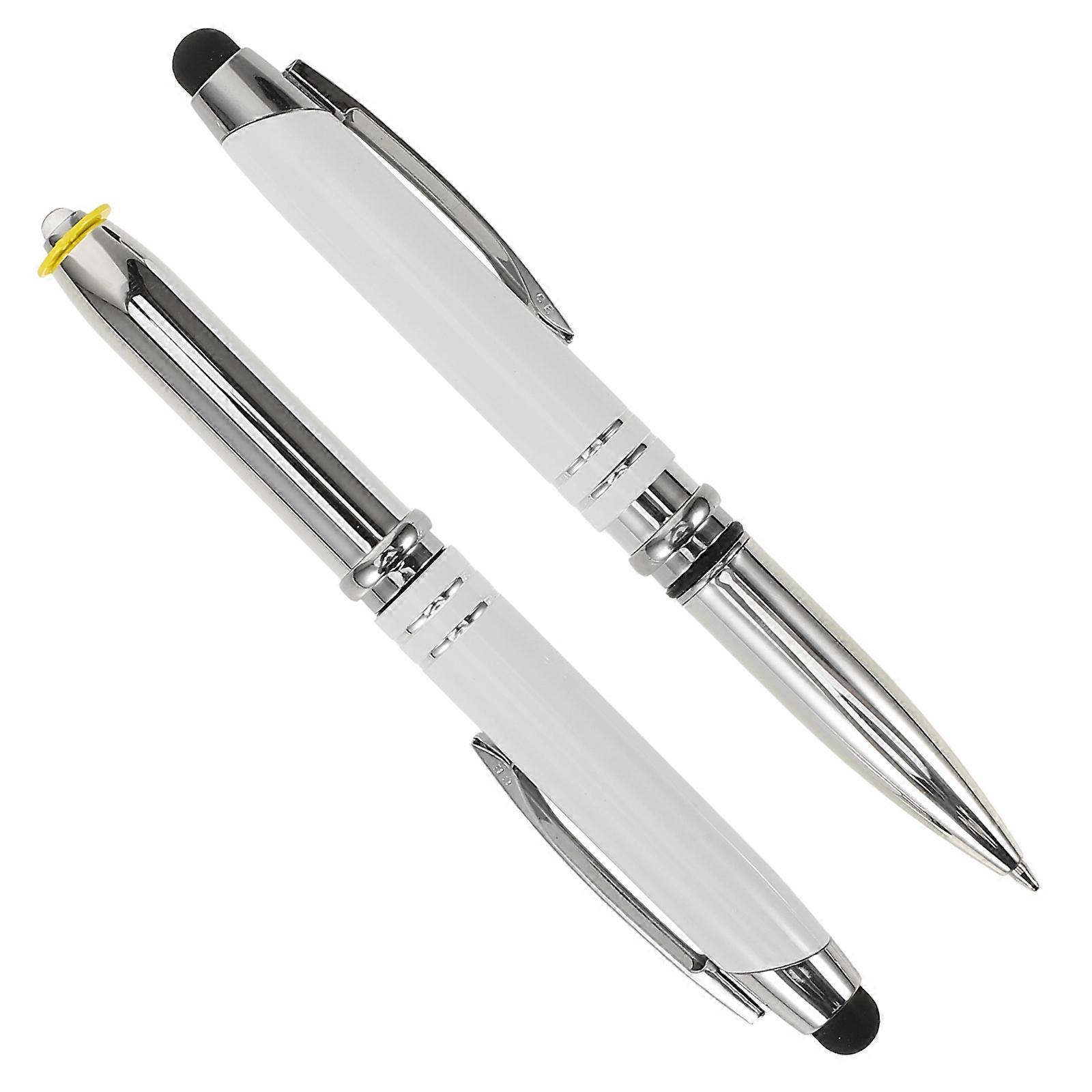 Metal Capacitive Pen for Touch Screens with Multifunction 2Pcs Set