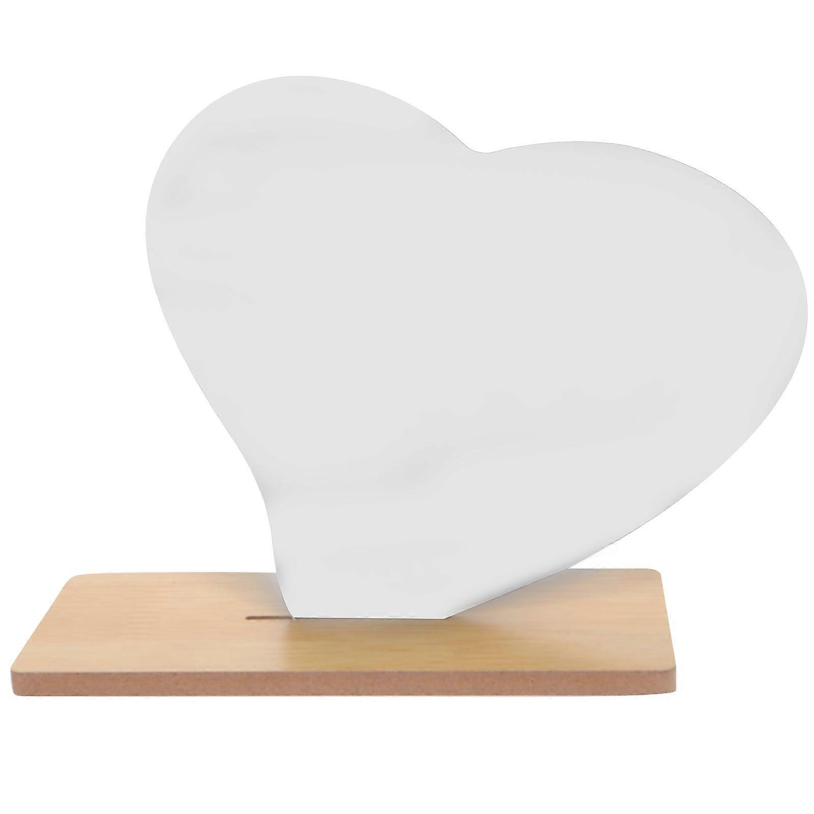 Irregular Acrylic Makeup Shape Mirror with Stand 2Sets