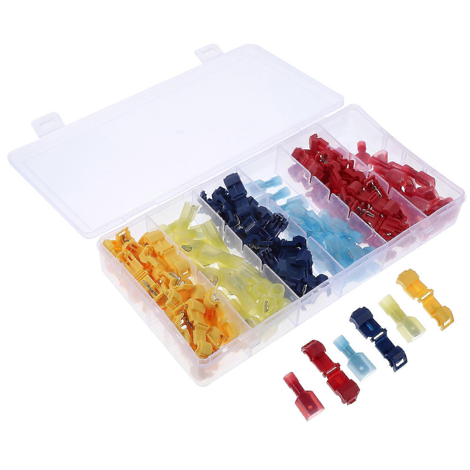 Wire Connector Quick Splice Terminal for Cable 120Pcs Kit