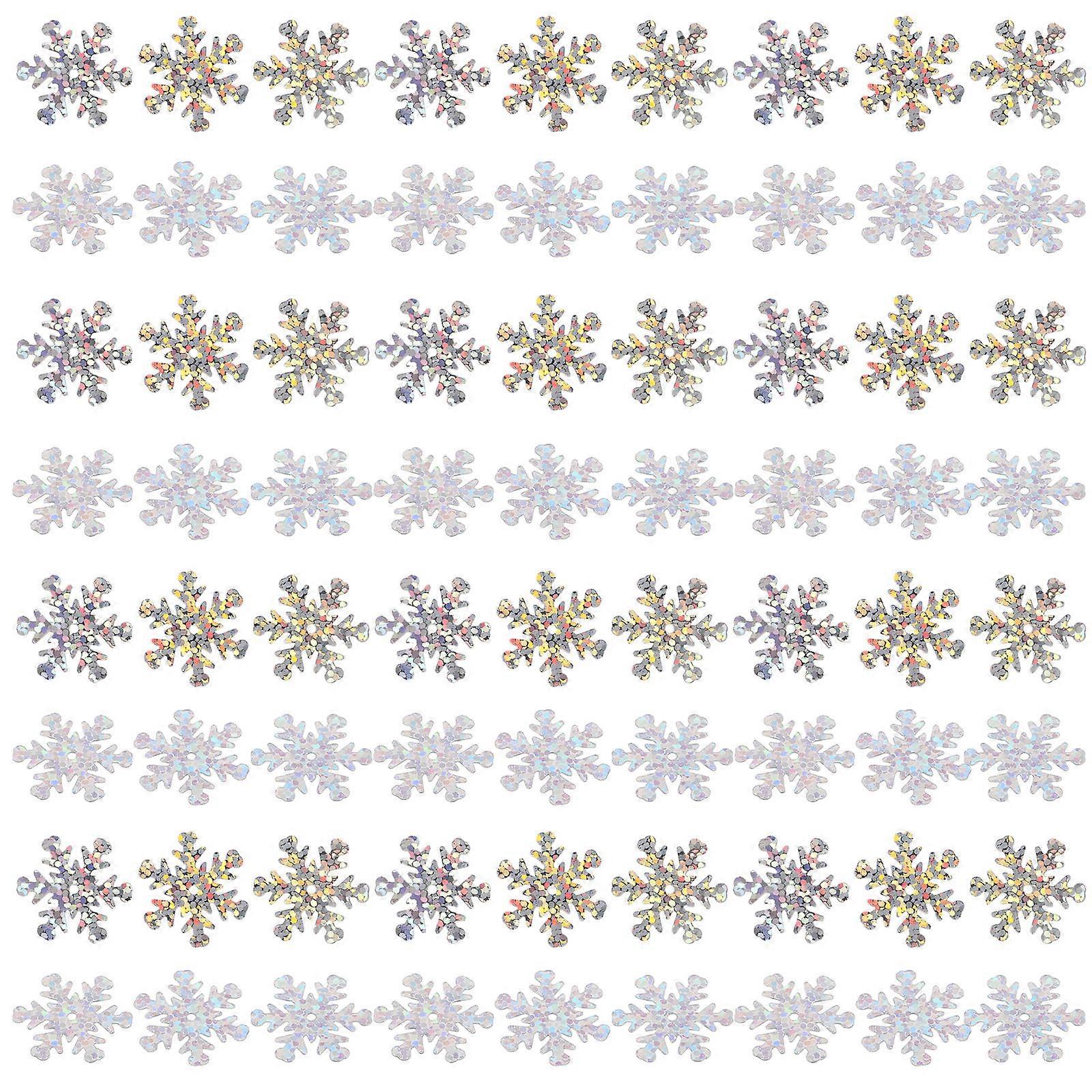 DIY Sparkling Snowflake Sequins in Silver with 30G Quantity