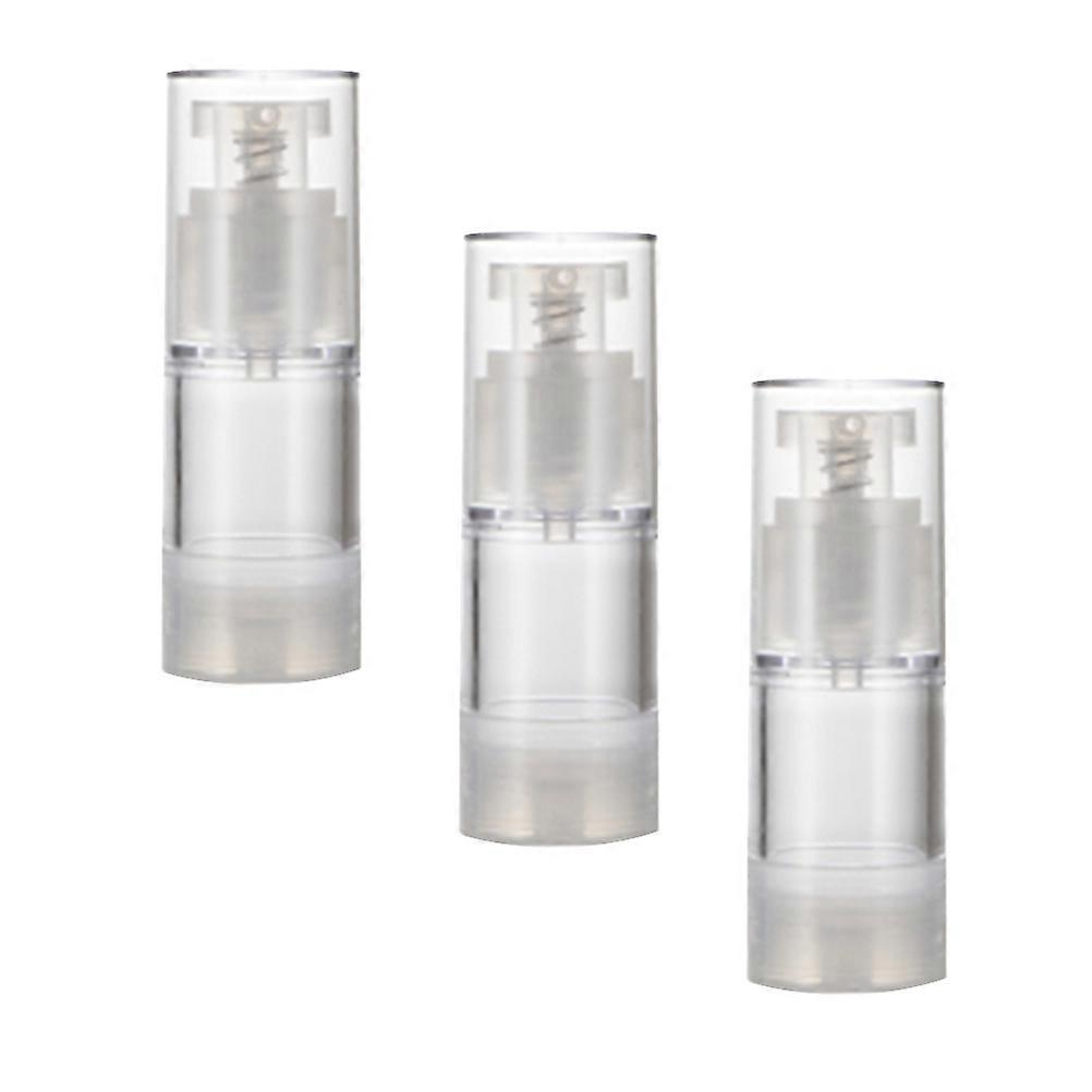 Transparent Lotion Containers for Storage 3Pcs Emulsion Bottles