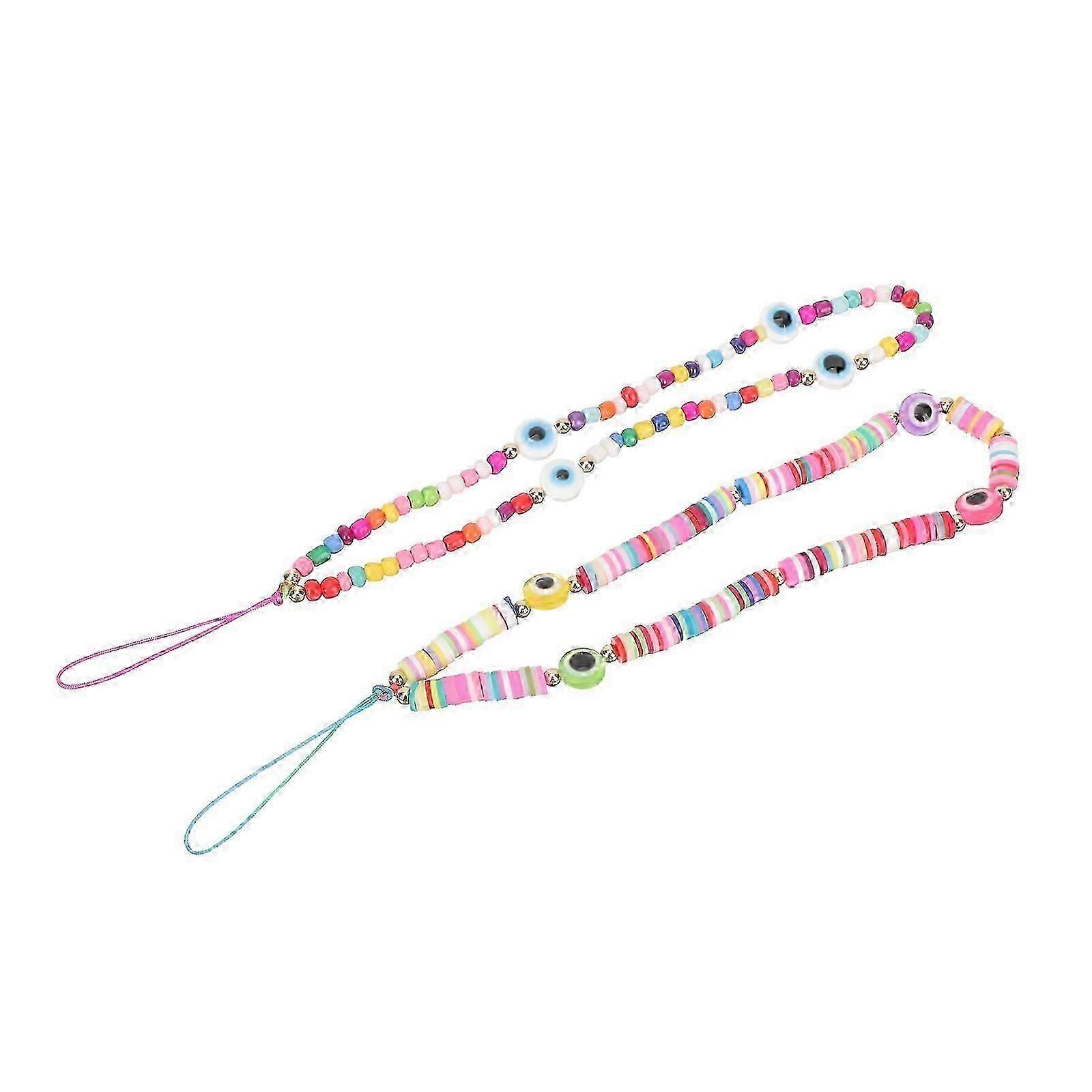 Evil's Lanyards Decorative Phone Hanging Straps 2Pcs Set