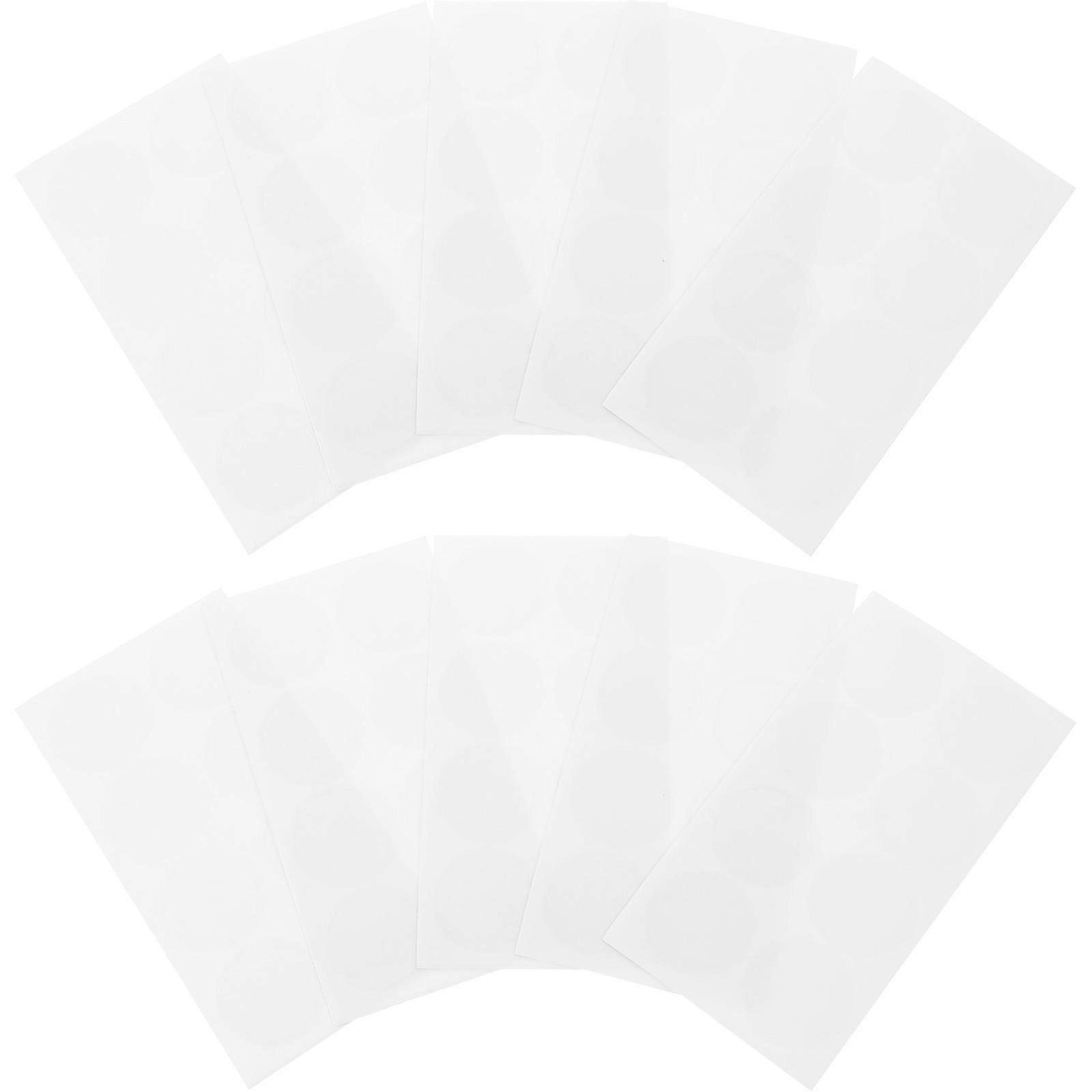 Outdoor Uv Stickers Paper Multi-Function Uv Testing Sticker for Car Window 10 Sheets