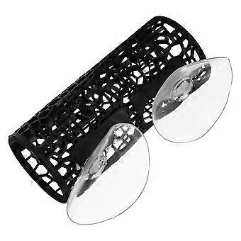Petit tunnel creux cachette aquarium grotte poisson cachette jouet pour Betta Fish Tank Decor et décoration d’aquarium petit jouet tunnel en plastique réutilisable