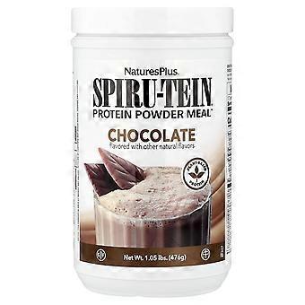 NaturesPlus, Spiru-Tein®, Refeição em Pó Proteica, Chocolate, 476 g (1,05 lb)