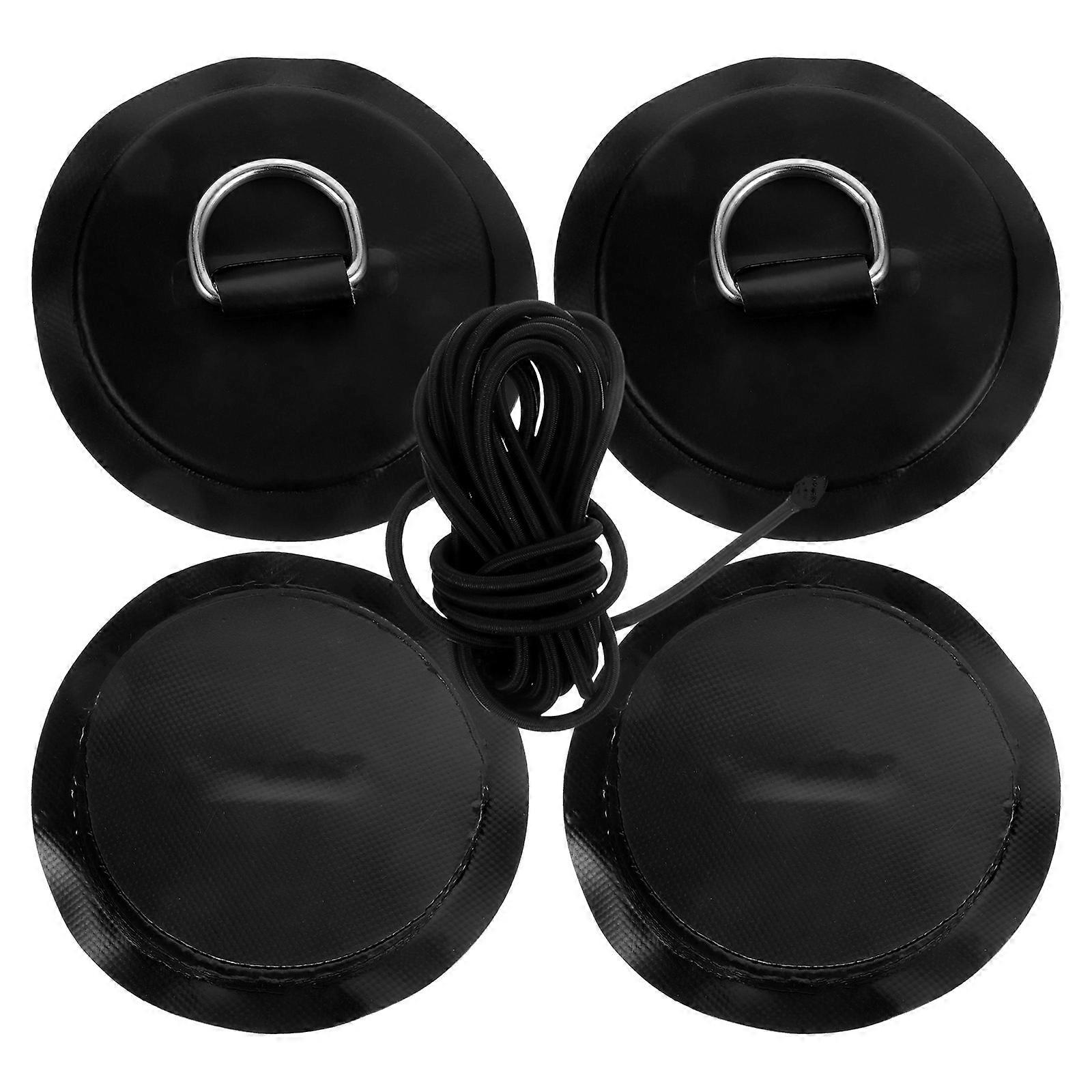 1 Set Kayak D-ring Pad Canoa D-ring Patch Kayak Deck Anchor Line D-ring Patch