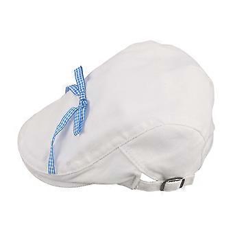 Women White Beret: Newsboy Hat With Checkered Bow Vintage Painter Cap Retro Hat For Ladies Casual Fashion For Autumn Winter