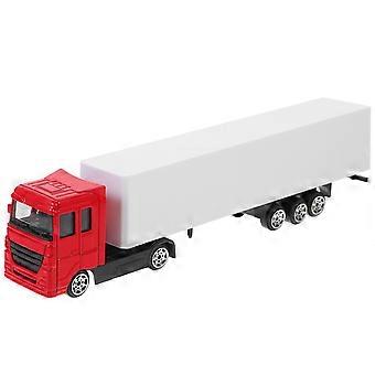 Gutter Truck Modell Plaything Alloy Truck Modell Realistisk Container Truck Modell Miniatyr Truck Toy