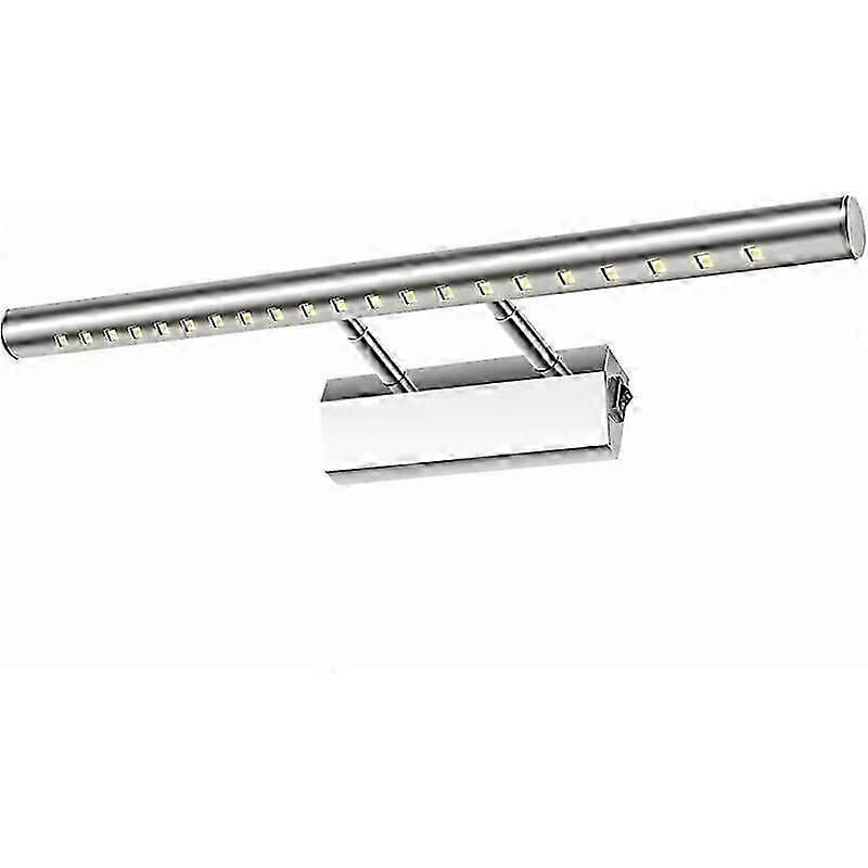 5W LED Bathroom Mirror Light, 180 Adjustable, IP44 Waterproof, Built-in Switch for Vanity Cabinet