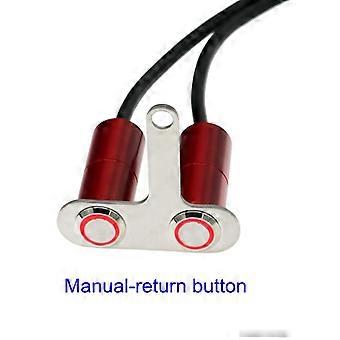 12v Motorcycle Stainless Steel Switch Aluminum Alloy Led On-off Handlebar Adjustable Mount Waterproof Switches