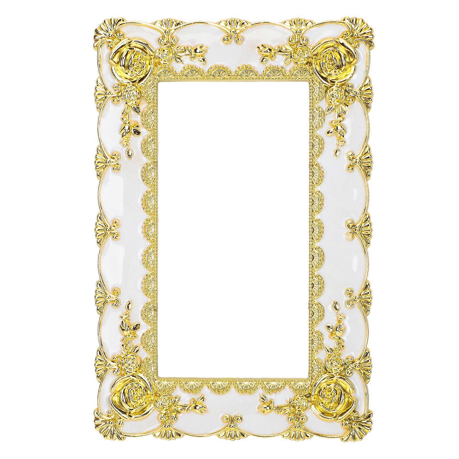 1PC Classic Self-adhesive Wall Socket Patch Elegant Switch Sticker for Home Dorm