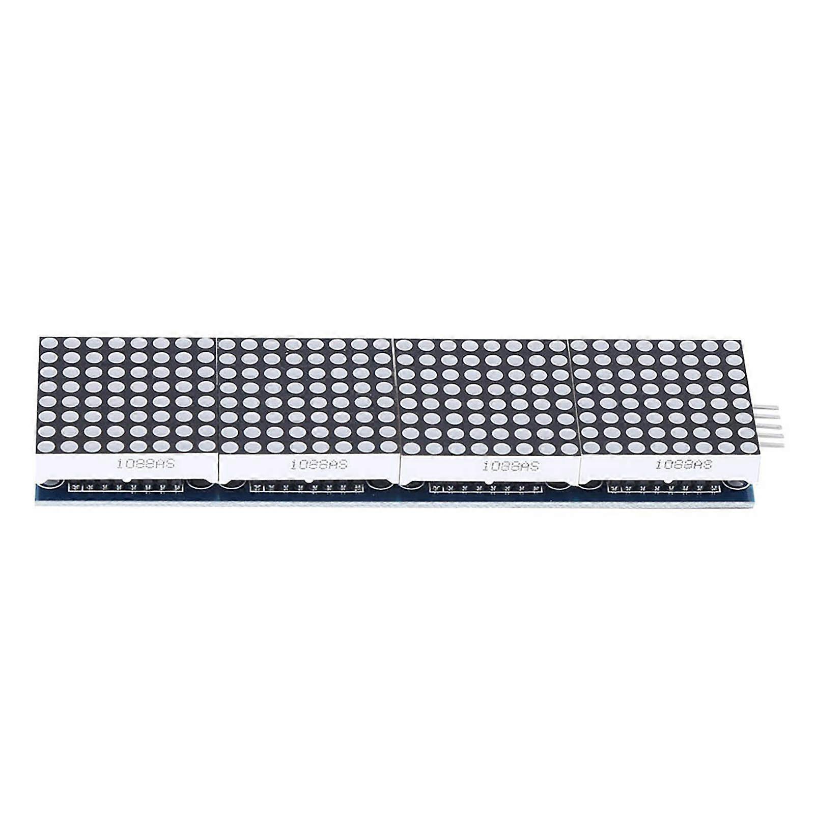 Dot Matrix Control Module LED Single Chip Microcomputer Controller 4in1