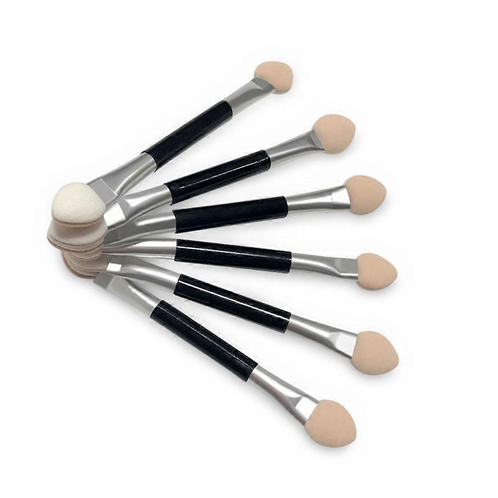 Eye Shadow Applicator 50Pcs Double-Headed Brush for Makeup Use
