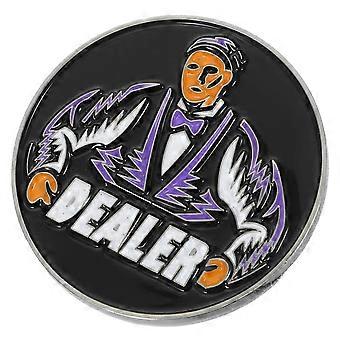Poker Dealer Button Metal Accessory for Party Favor Color Assorted