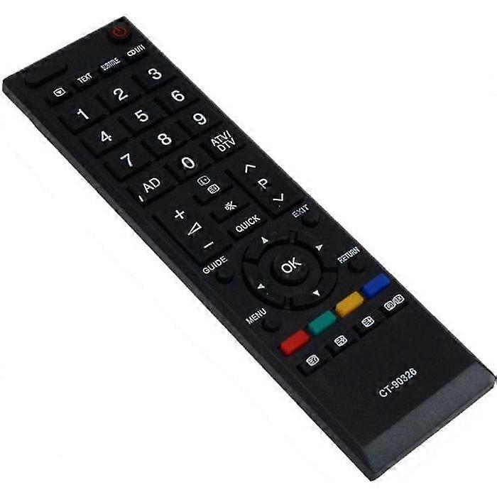 Télécommande - TOSHIBA - CT-90326 - Compatible - Noir - Simple
