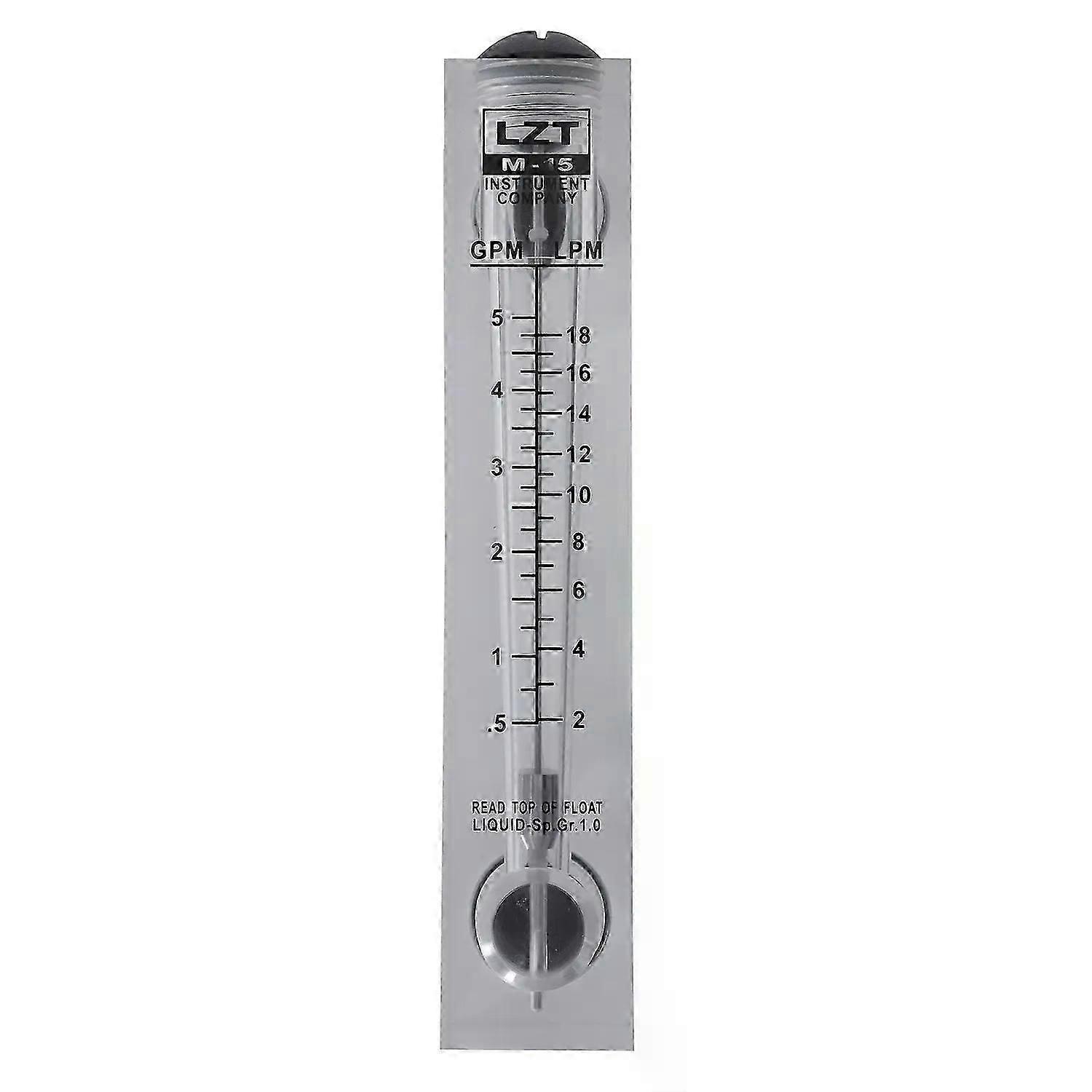 05-5 GPM 2-18 LPM Water Flow Panel Mount Type Flowmeter