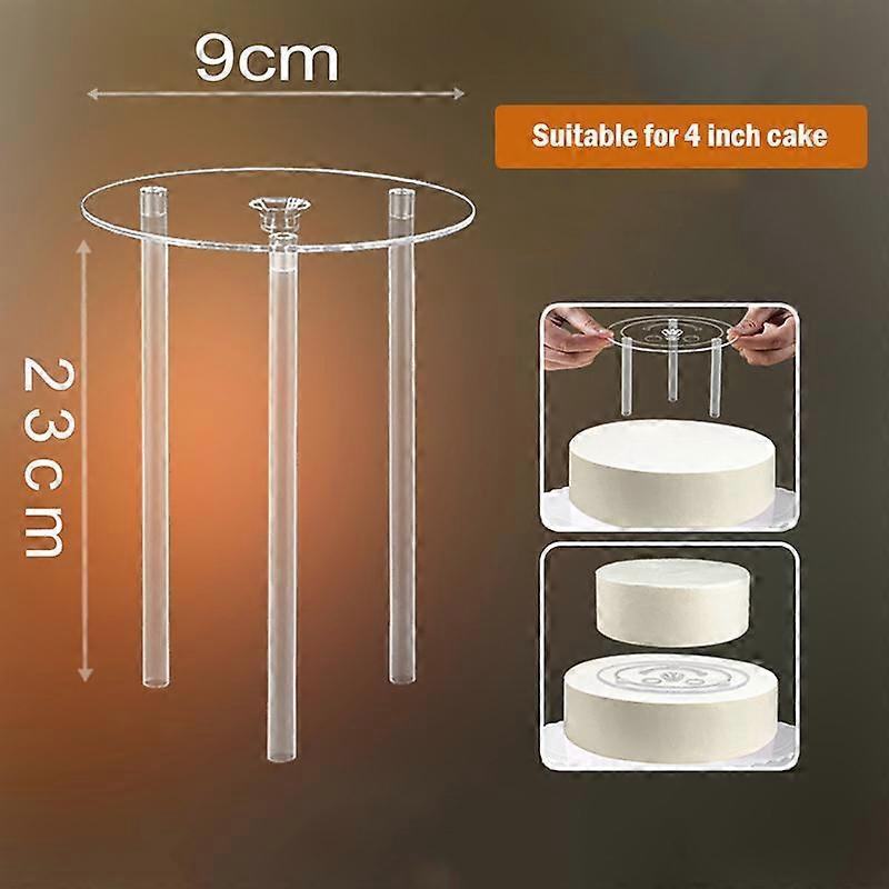 Multi-Layer Cake Support Set Frame Practical Cake Stands Round Dessert Support