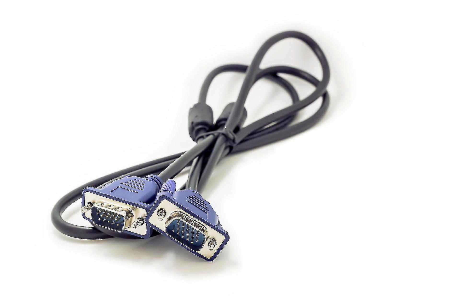 Câble Vga Ordinateur Câble Moniteur de câble vidéo Câble 5pcs