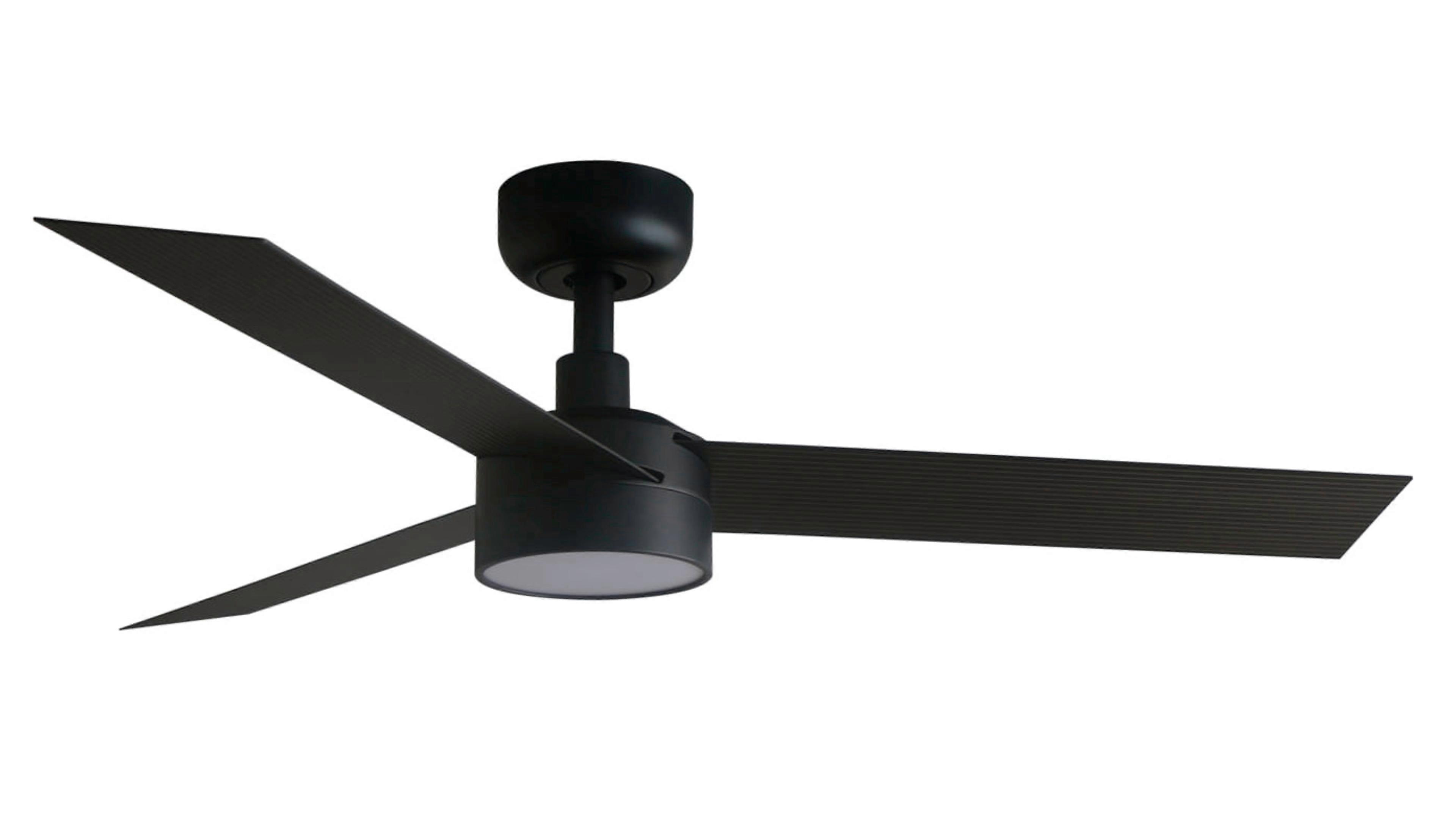 DC Deckenventilator Cruiser S Schwarz mit LED
