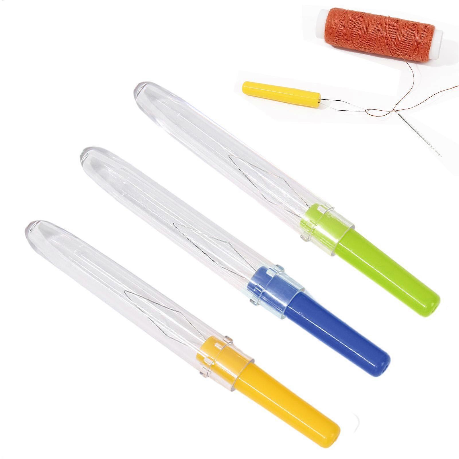 Sewing Needle Threader Small Automatic Tool Portable Accessories compatible with Hand Machine