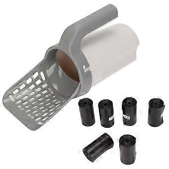 Cat Litter Scoop Detachable Leakproof Multipurpose Integrated Cat Litter Shovel compatible with Cats Pets