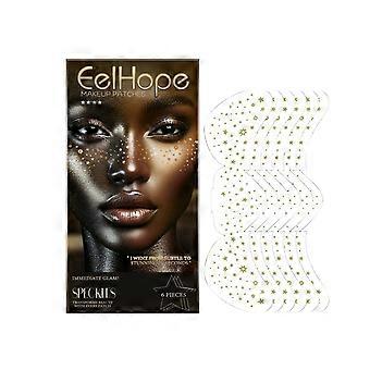 Eelhope Sparkling Spot Tattoo Stickers Facial Stickers Easily Create Natural Freckle Makeup Beauty Makeup