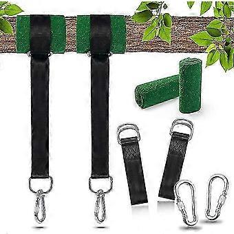 Cinghie di fissaggio affidabili per amaca da albero - Cinghia ultra resistente da 1,5 m/5 piedi per amaca, supporta fino a 2200 libbre.