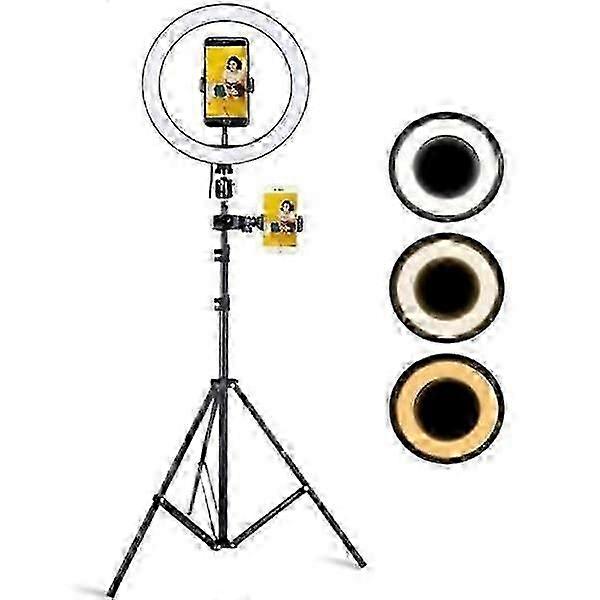 Selfie lamp / Ring light (26cm) Black
