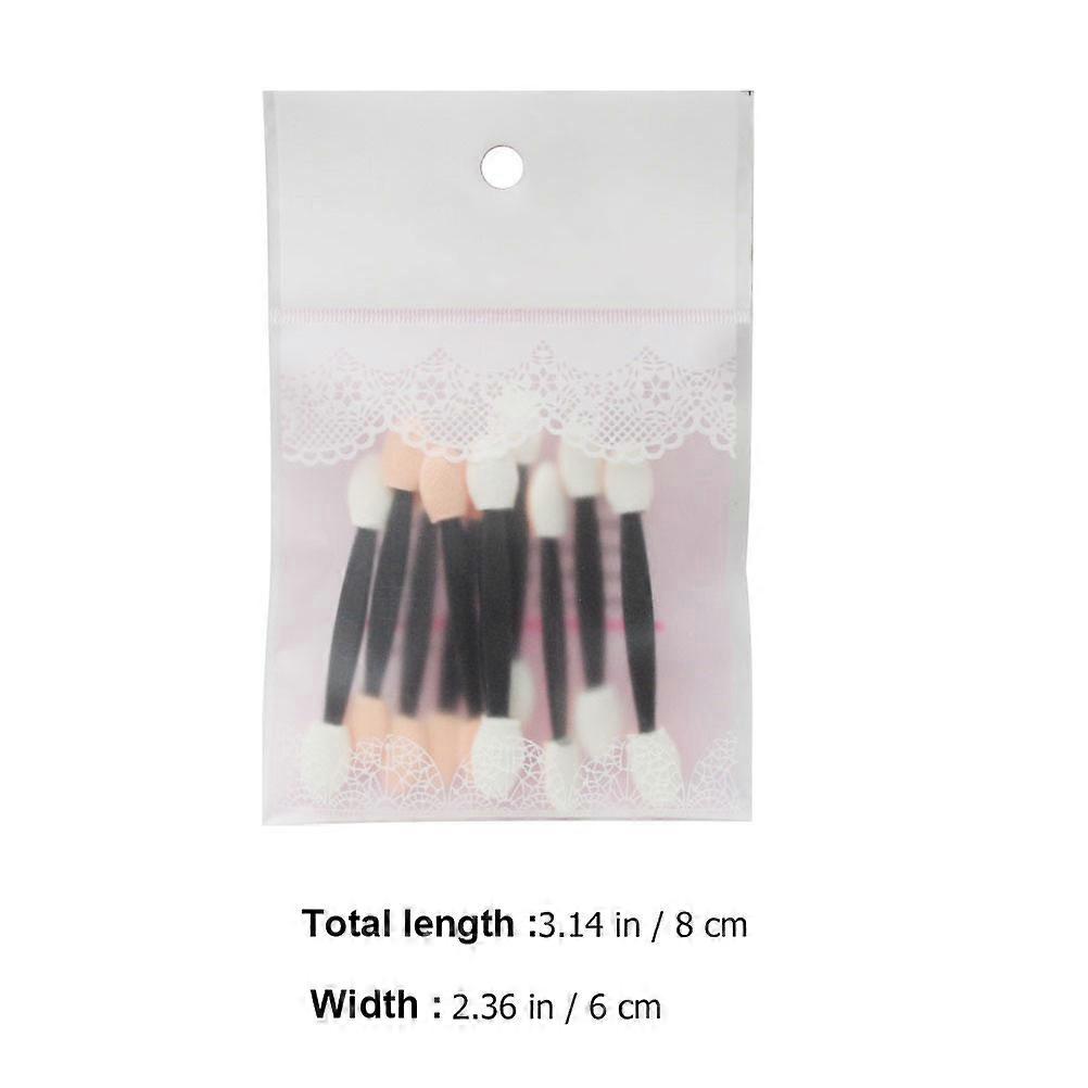 Makeup Eyeshadow Stick Double-Head Applicators 40Pcs Assorted Color
