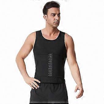 Men's Compression Vest with Tummy Control & Belly Slimming, Body Shaper Undershirt
