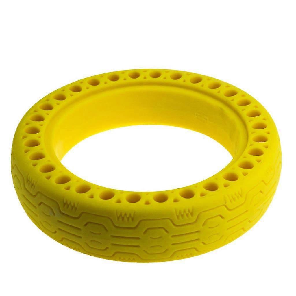 Scooter Solid Tires, Explosionproof Solid Rubber Tyre Hollow Out Design Wheels