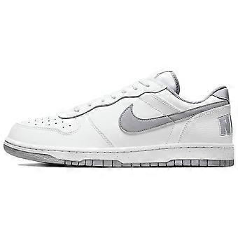 Nike Big Low Syntetisk Læder, Split Okselæder Lavtop Skateboardsko Herre Hvide 355152-106