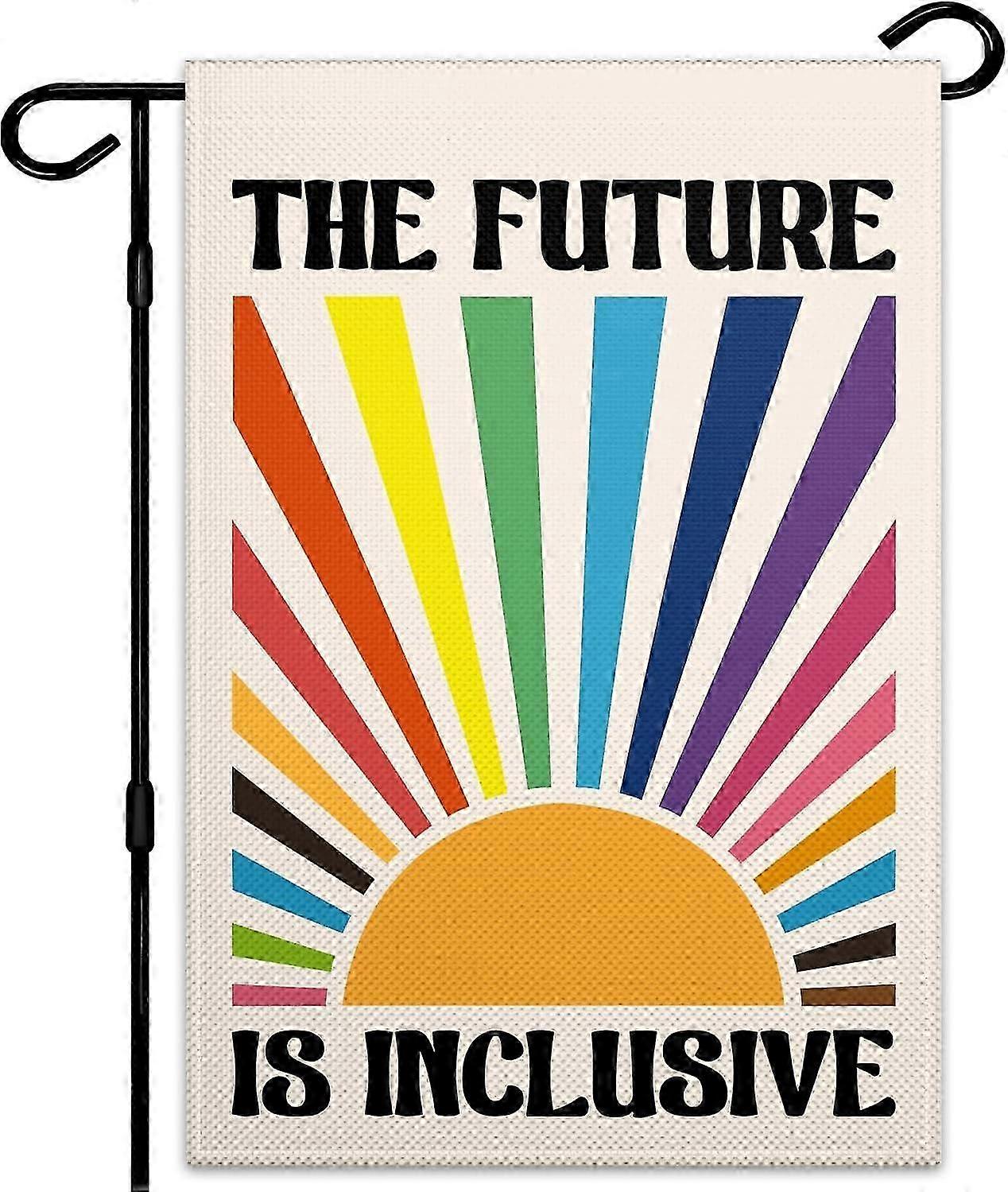Double-Sided Inclusive Garden Flag