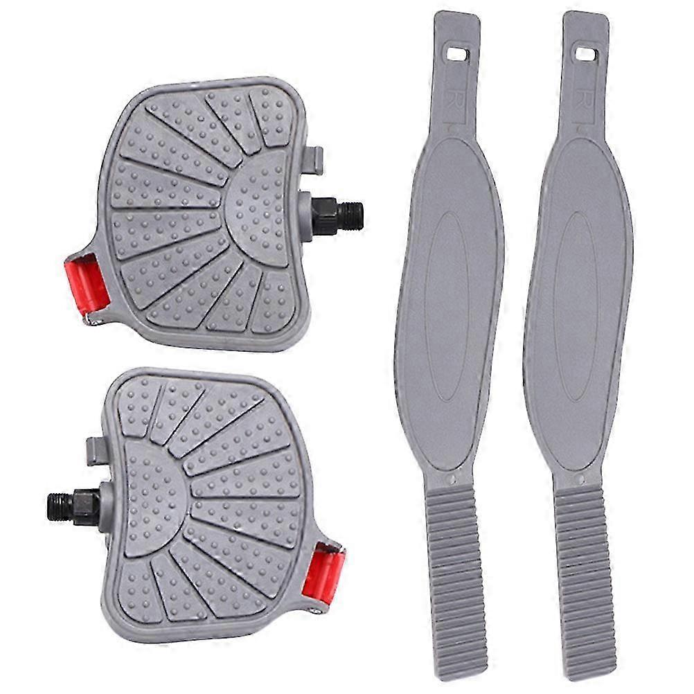 Exercise Bike Replacement Pedals 1 Set Compatible with Indoor Exercise Bikes
