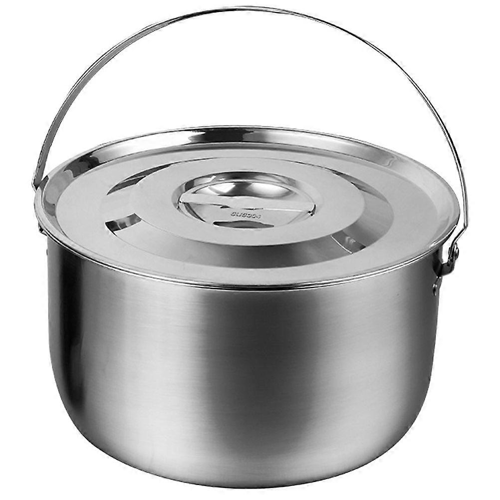 Stainless Steel Bowl Multi-Function Container with Handle Storage