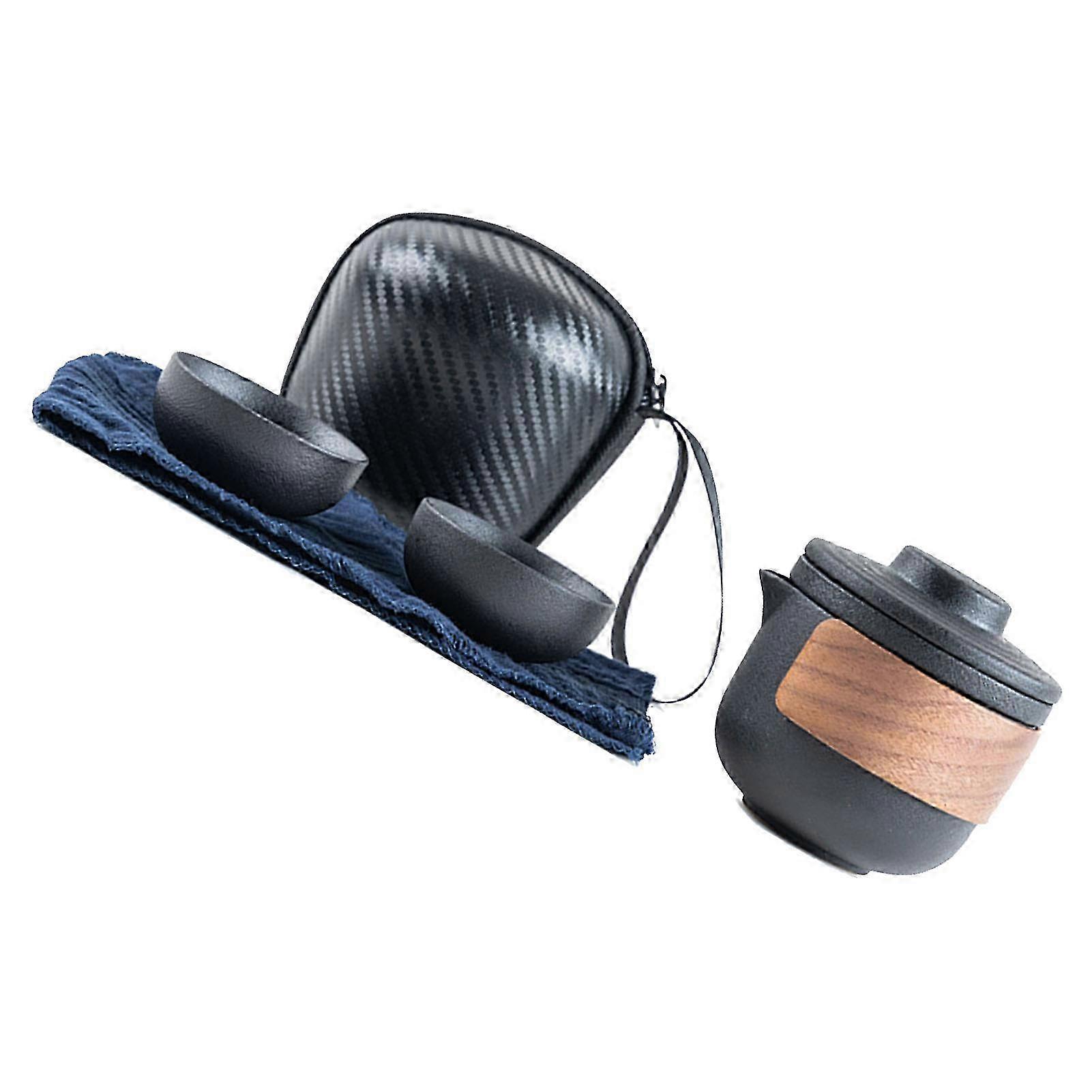 Portable Mini Ceramic Teapot Set