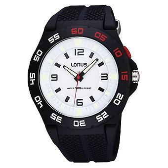 Lorus watches Watch for Unisex Analog Quartz with R2333FX9 Rubber Bracelet