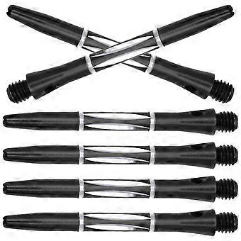 Aluminum Alloy Dart Shafts for Outdoor Use with 6Pcs Replacement Shafts