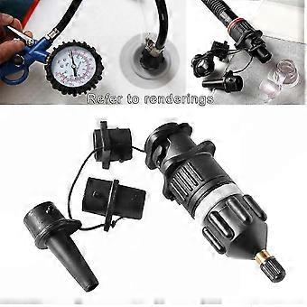 For Inflatable Pumps and Mattresses: Inflatable Valve Adapter with Nozzles